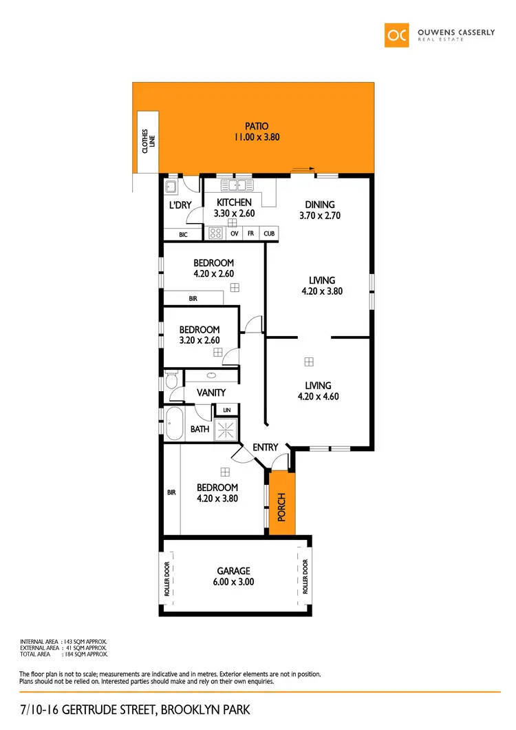 Floorplan of Homely unit listing, 7/10-16 Gertrude Street, Brooklyn Park SA 5032