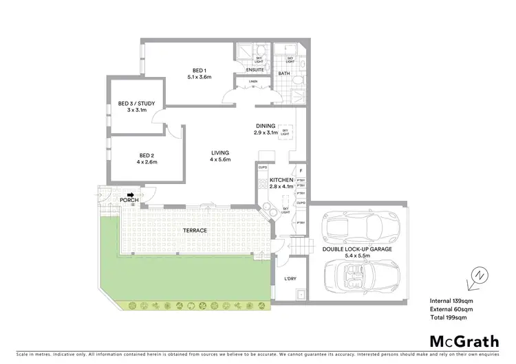 Floorplan of Homely villa listing, 1/97-99 Cambridge Street, Penshurst NSW 2222