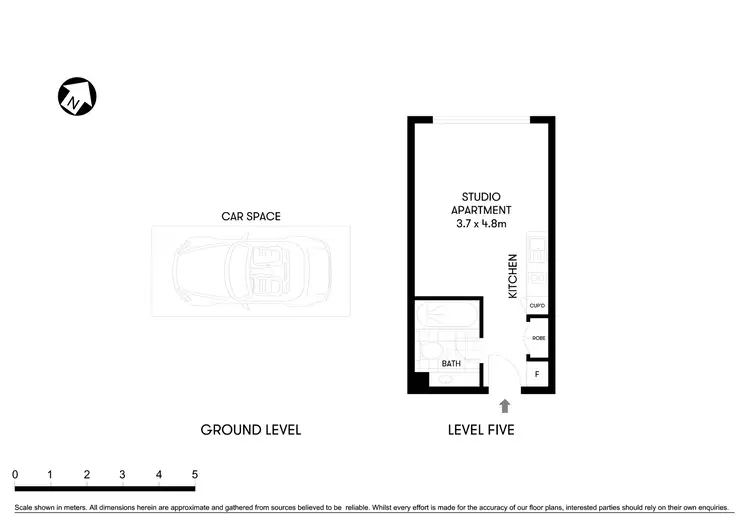 Floorplan of Homely apartment listing, 121/450 Pacific Highway, Lane Cove North NSW 2066