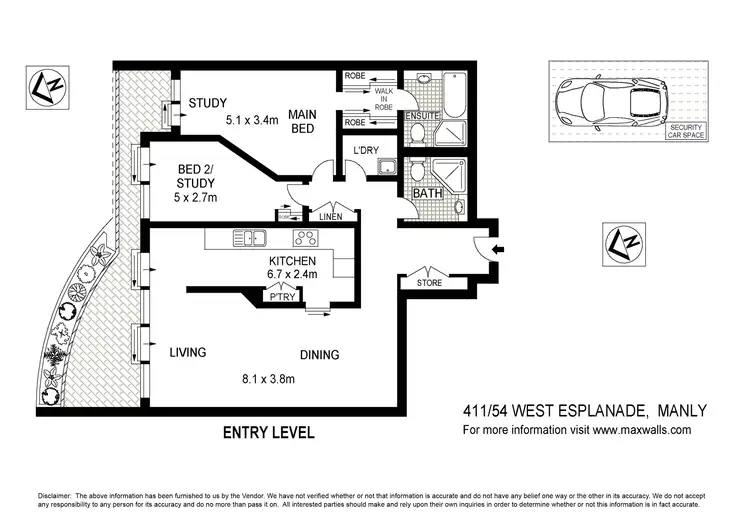 Floorplan of Homely apartment listing, Address available on request
