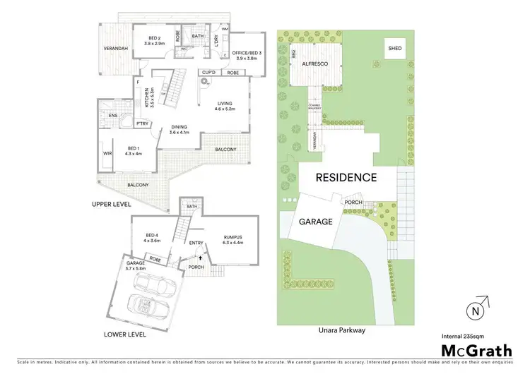 Floorplan of Homely house listing, 19 Unara Parkway, Cumbalum NSW 2478