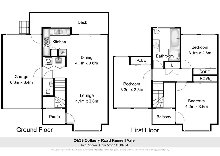 Floorplan of Homely townhouse listing, 24/39 Collaery Road, Russell Vale NSW 2517