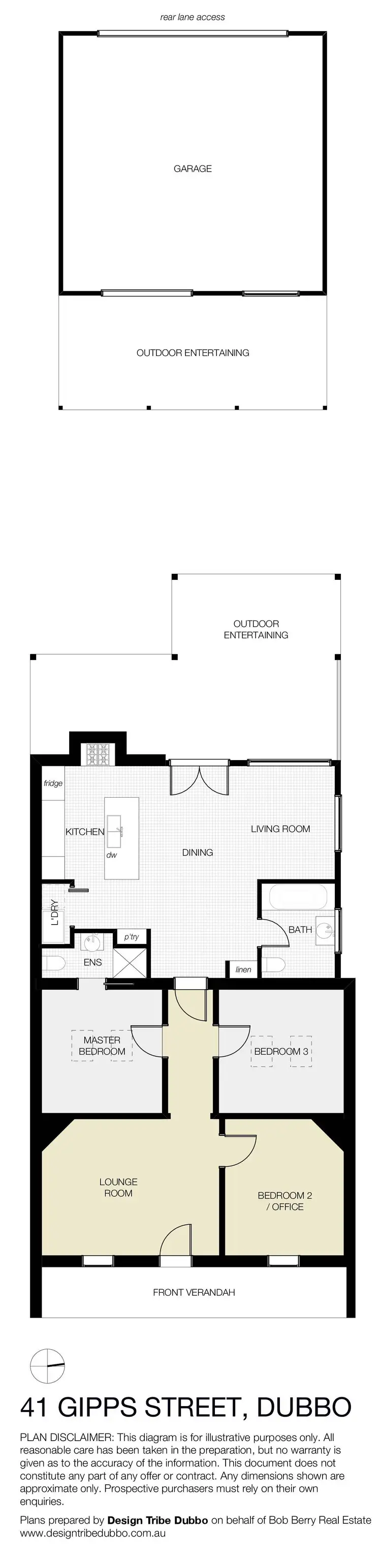 Floorplan of Homely house listing, 41 Gipps Street, Dubbo NSW 2830