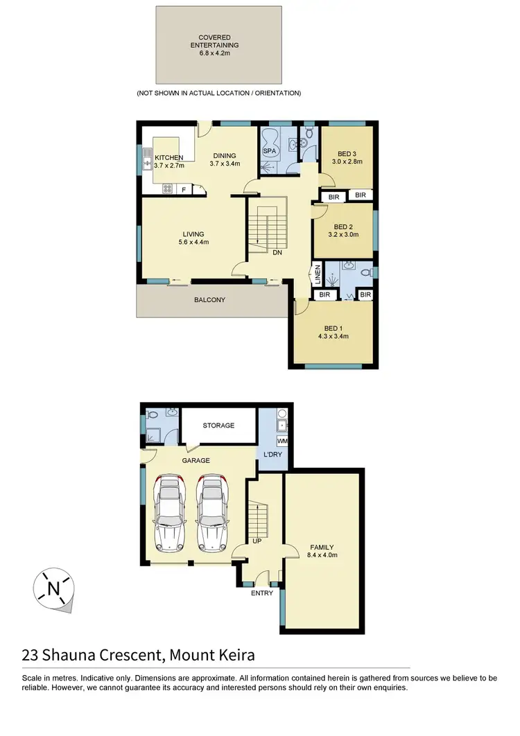 Floorplan of Homely house listing, 23 Shauna Crescent, Mount Keira NSW 2500