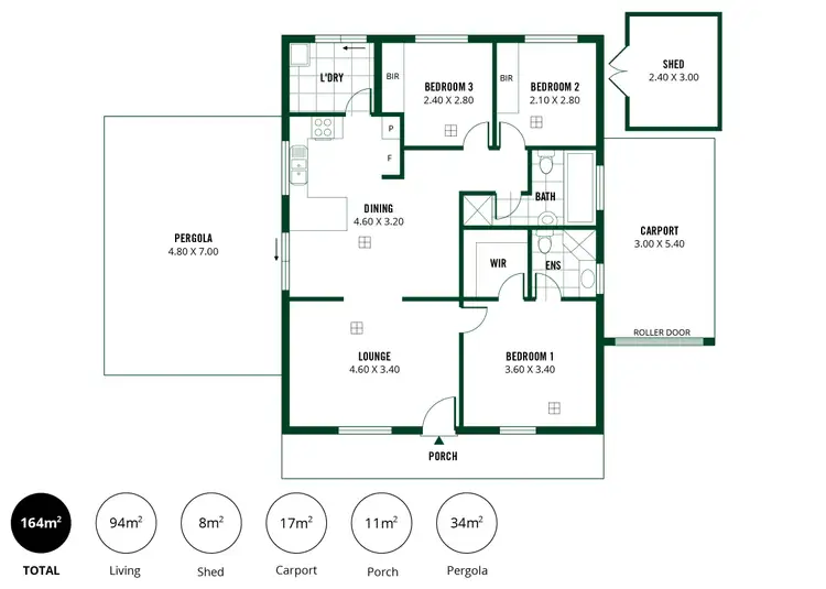 Floorplan of Homely house listing, 10 Federation Way, Nairne SA 5252