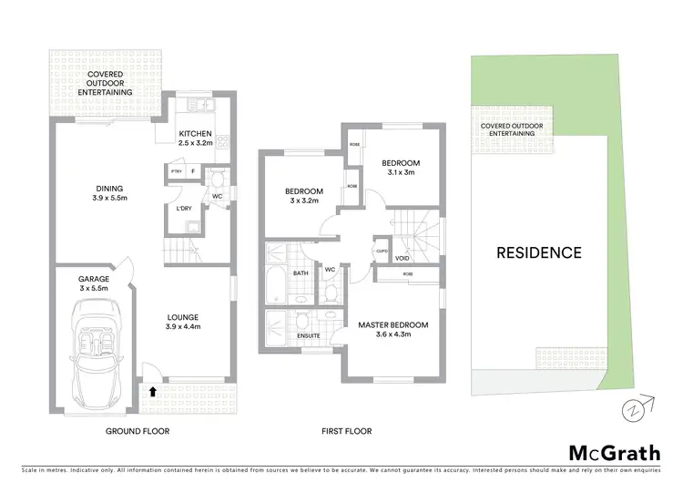 Floorplan of Homely townhouse listing, 32/74 Universal Street, Pacific Pines QLD 4211