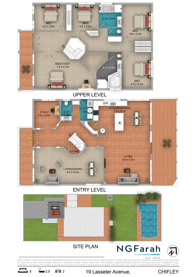 Floorplan of Homely house listing, 19 Lasseter Avenue, Chifley NSW 2036