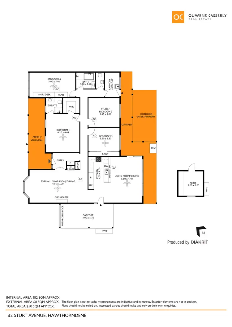 Floorplan of Homely house listing, 32 Sturt Avenue, Hawthorndene SA 5051