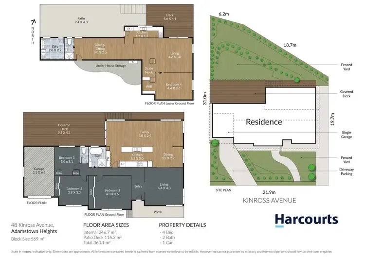 Floorplan of Homely house listing, 48 Kinross Avenue, Adamstown Heights NSW 2289