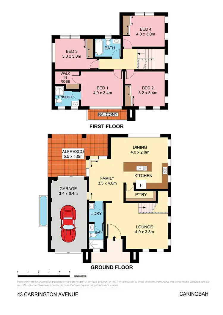 Floorplan of Homely house listing, 43 Carrington Avenue, Caringbah NSW 2229