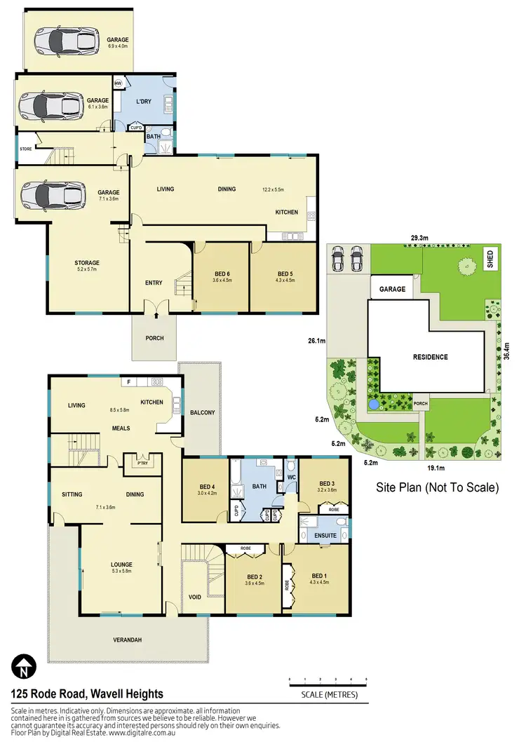 Floorplan of Homely house listing, 125 Rode Road, Wavell Heights QLD 4012