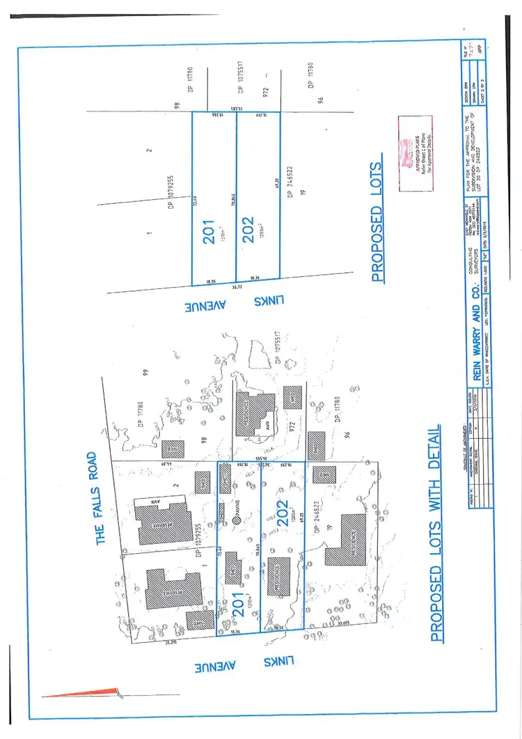 Floorplan of Homely land listing, LOT 201, 21 Links Avenue, Yerrinbool NSW 2575