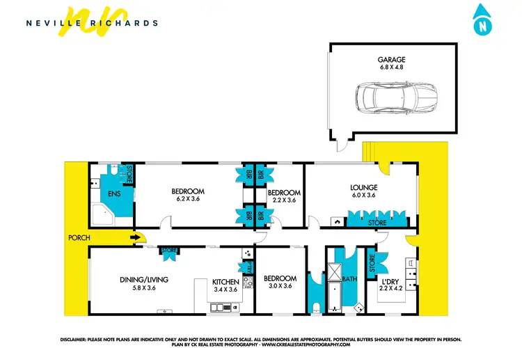 Floorplan of Homely house listing, 35 Gellibrand Street, Portarlington VIC 3223