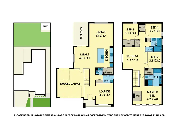Floorplan of Homely house listing, 15 Caro Way, Fraser Rise VIC 3336