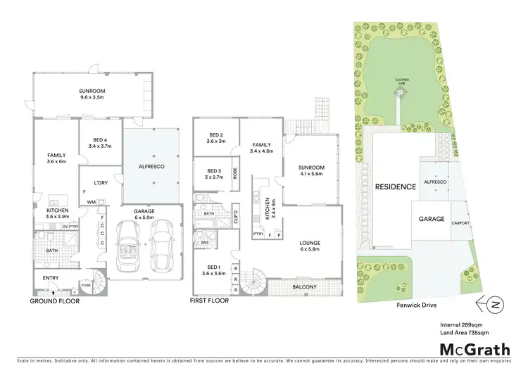 Floorplan of Homely house listing, 50 Fenwick Drive, East Ballina NSW 2478