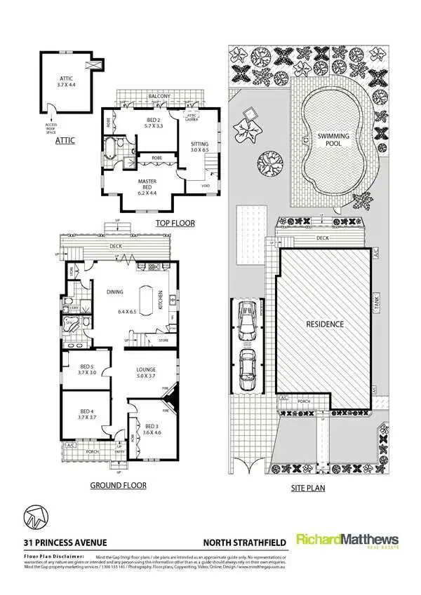 Floorplan of Homely house listing, 31 Princess Avenue, North Strathfield NSW 2137