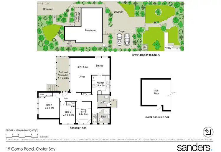 Floorplan of Homely house listing, 19 Como Road, Oyster Bay NSW 2225
