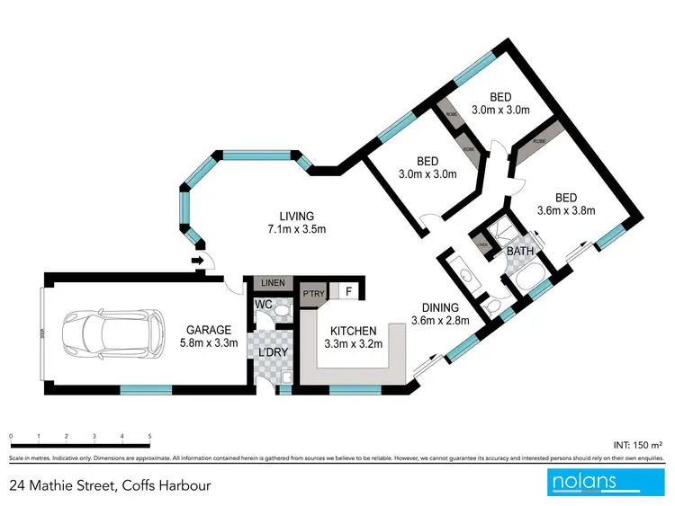 Floorplan of Homely house listing, 24 Mathie Street, Coffs Harbour NSW 2450