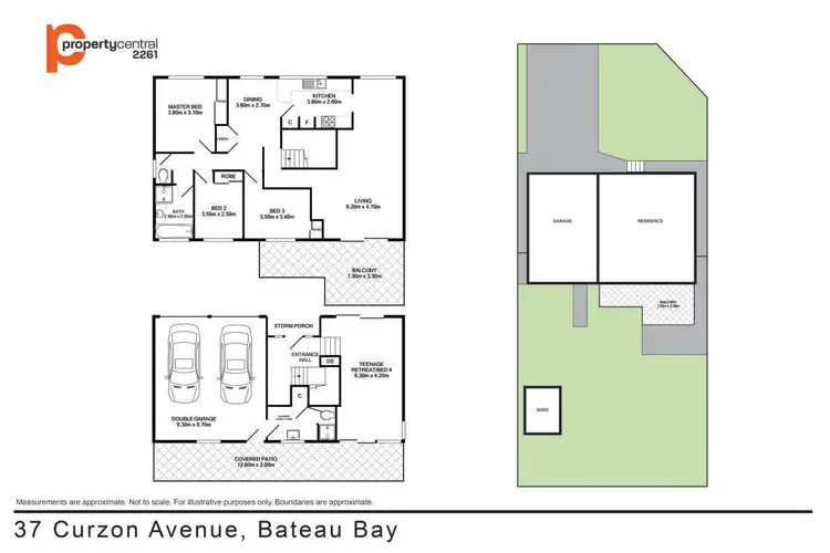 Floorplan of Homely house listing, 37 Curzon Avenue, Bateau Bay NSW 2261