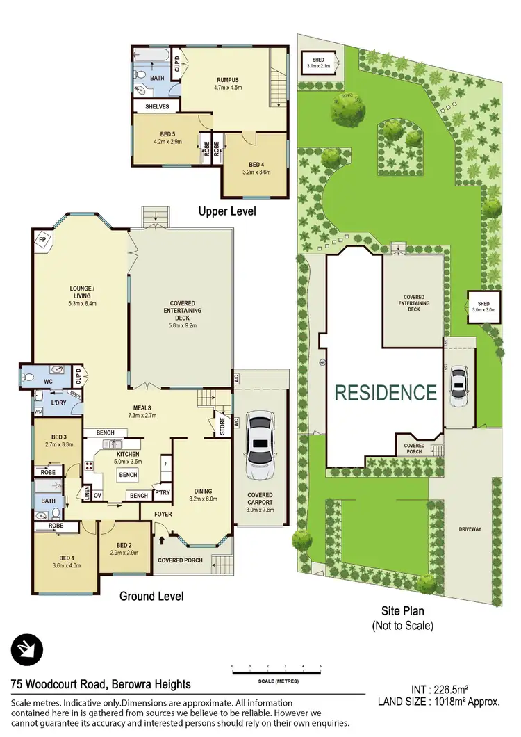 Floorplan of Homely house listing, 75 Woodcourt Road, Berowra Heights NSW 2082