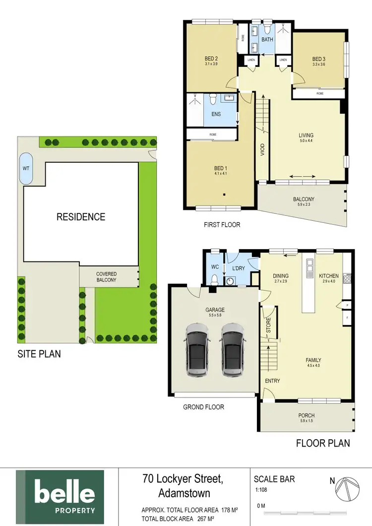 Floorplan of Homely house listing, 70 Lockyer Street, Adamstown NSW 2289