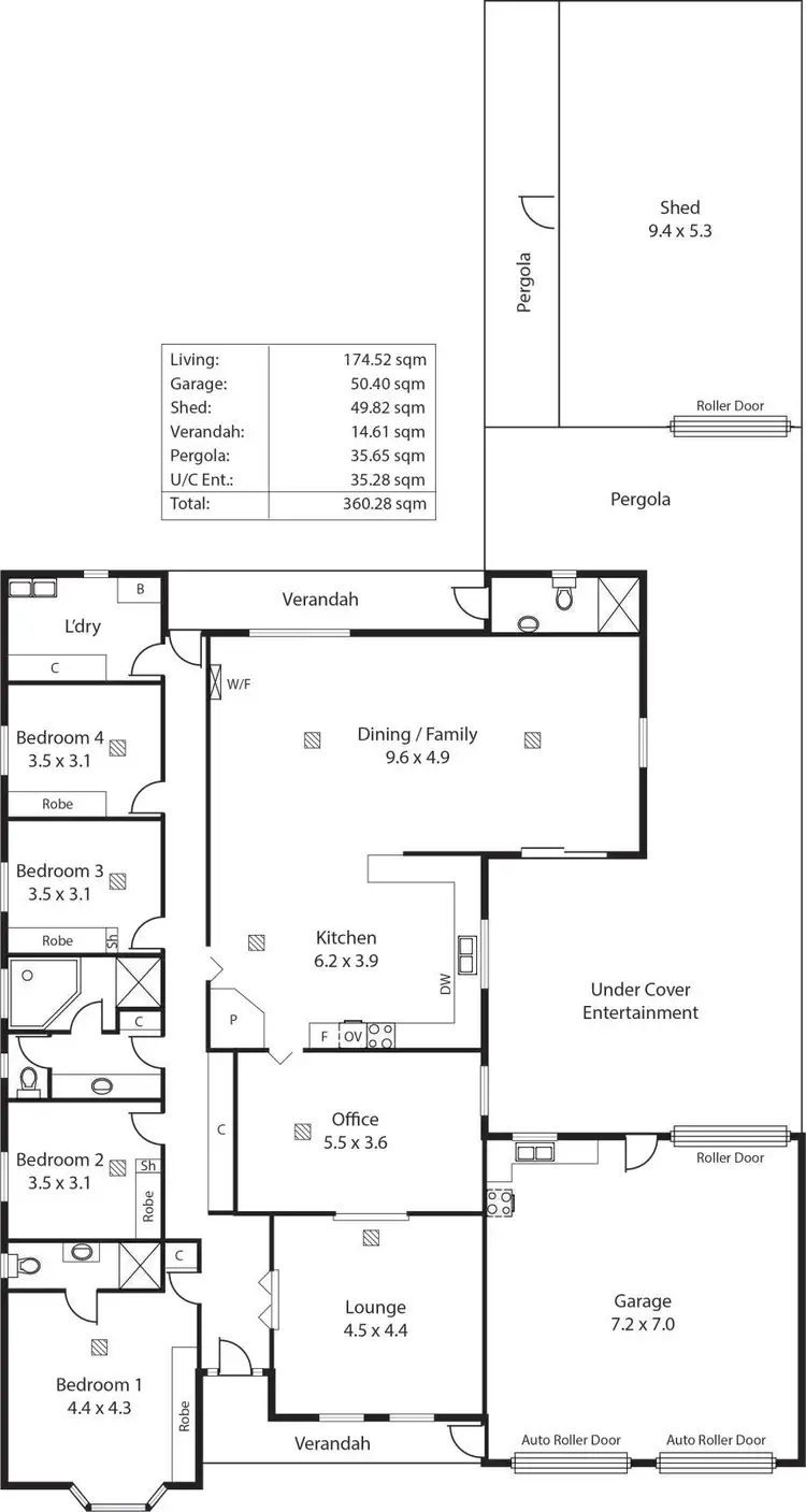 Floorplan of Homely house listing, 62 Stradbroke Road, Newton SA 5074
