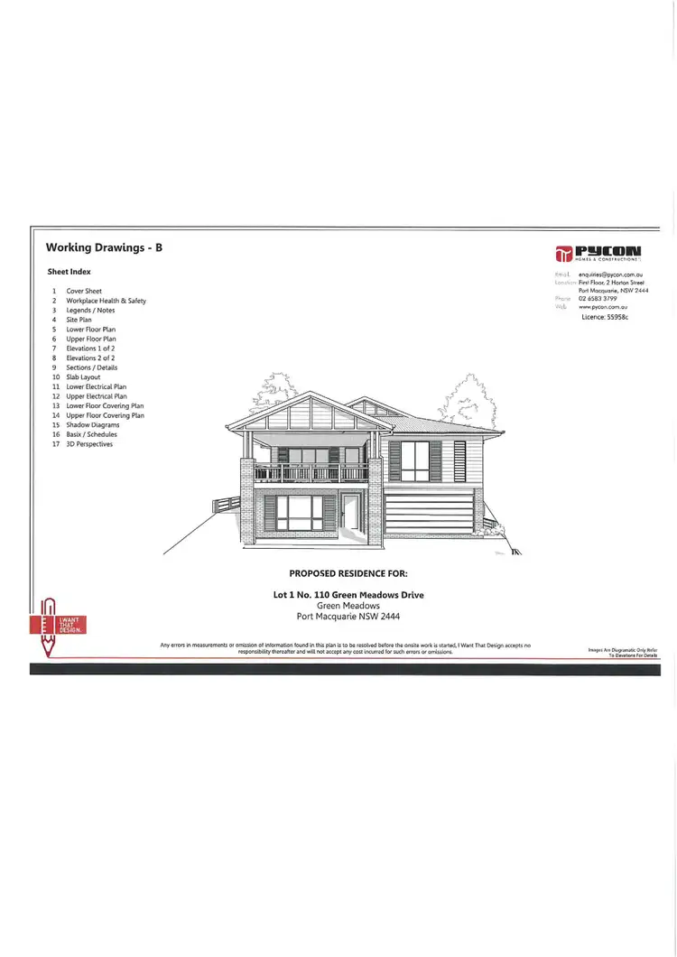 Floorplan of Homely land listing, 110 Greenmeadows Drive, Port Macquarie NSW 2444