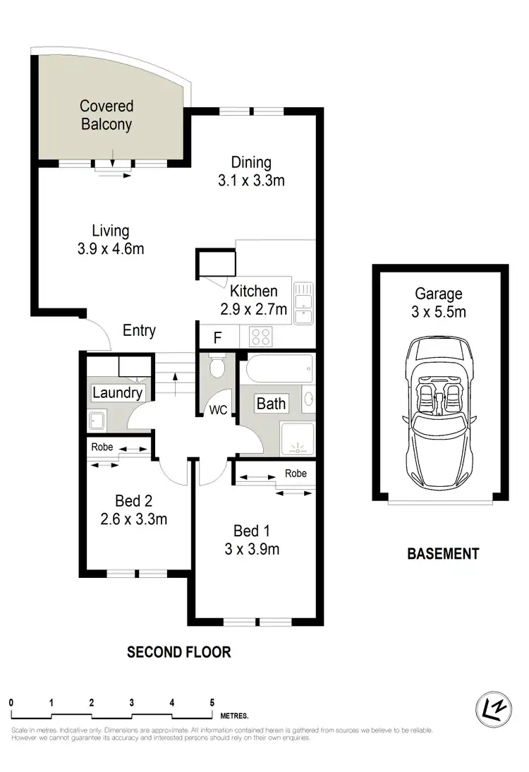 Floorplan of Homely unit listing, 19/51-57 Railway Parade, Engadine NSW 2233