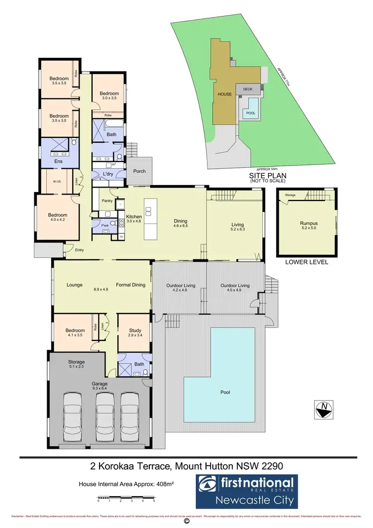 Floorplan of Homely house listing, 2 Korokaa Terrace, Mount Hutton NSW 2290