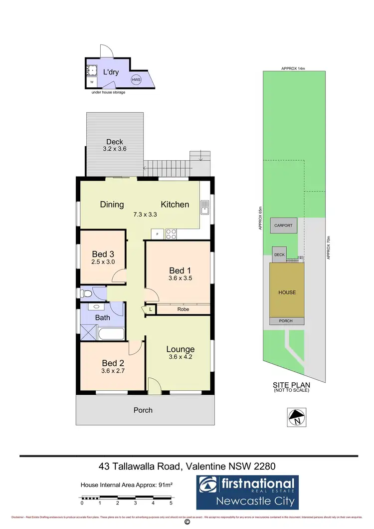 Floorplan of Homely house listing, 43 Tallawalla Road, Valentine NSW 2280