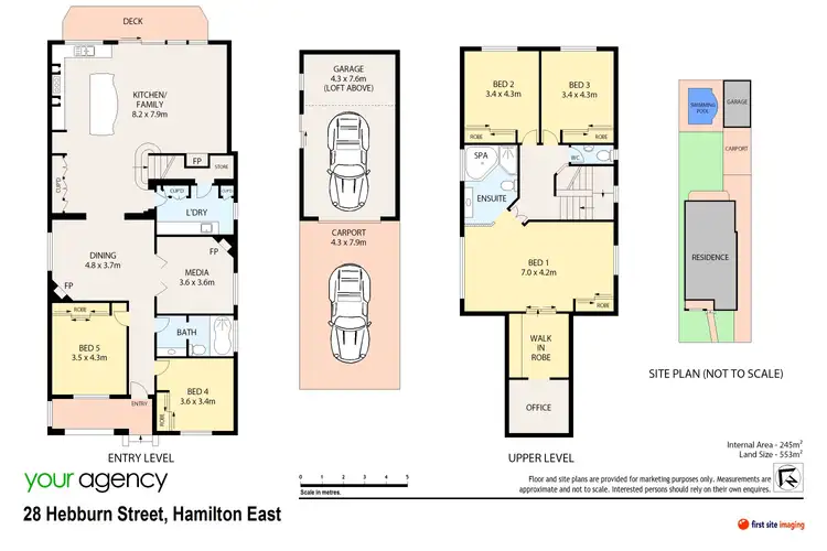 Floorplan of Homely house listing, 28 Hebburn Street, Hamilton East NSW 2303