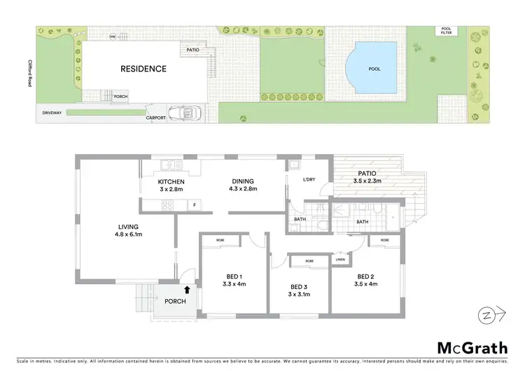 Floorplan of Homely house listing, 11 Clifford Road, Miranda NSW 2228