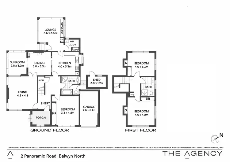 Floorplan of Homely house listing, 2 Panoramic Road, Balwyn North VIC 3104