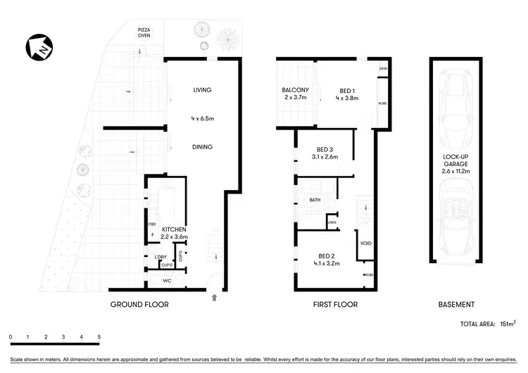 Floorplan of Homely townhouse listing, 7/135 Milson Road, Cremorne Point NSW 2090
