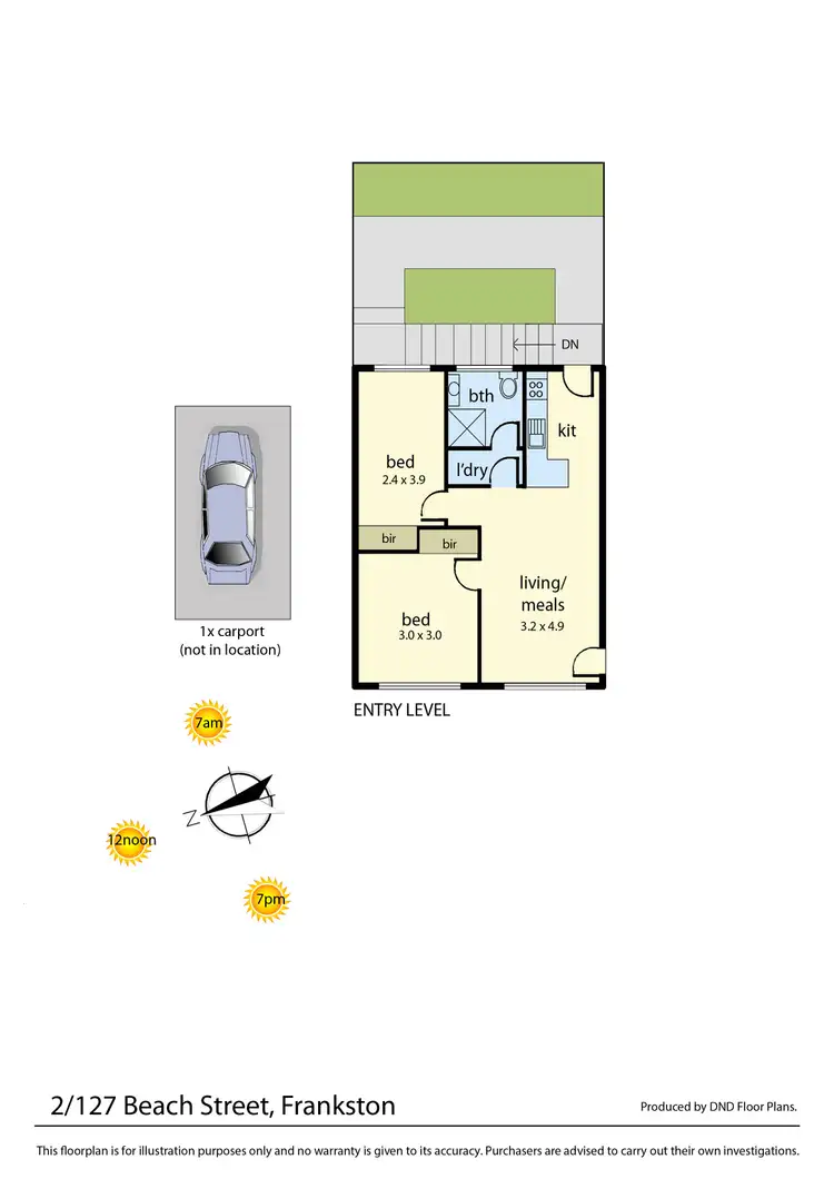 Floorplan of Homely apartment listing, 2/127 Beach Street, Frankston VIC 3199