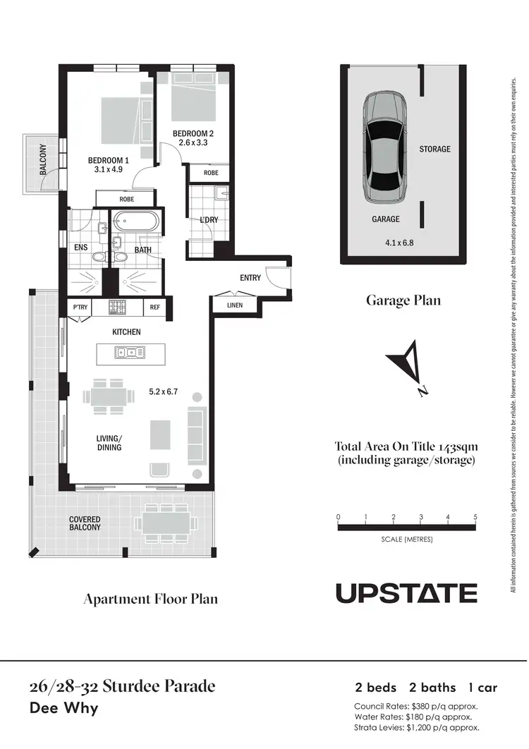 Floorplan of Homely unit listing, 26/28-32 Sturdee Parade, Dee Why NSW 2099