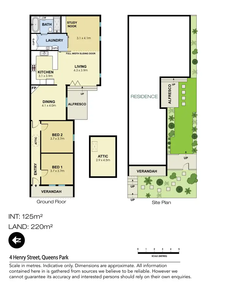 Floorplan of Homely house listing, 4 Henry Street, Queens Park NSW 2022