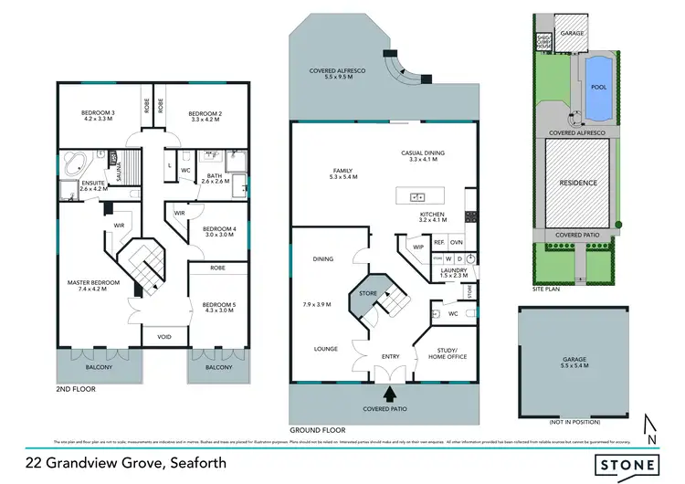 Floorplan of Homely house listing, 22 Grandview Grove, Seaforth NSW 2092
