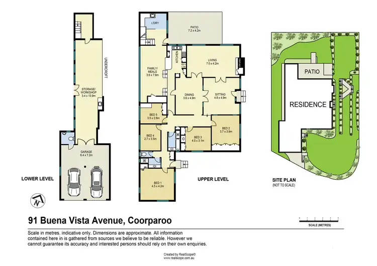 Floorplan of Homely house listing, 91 Buena Vista Avenue, Coorparoo QLD 4151