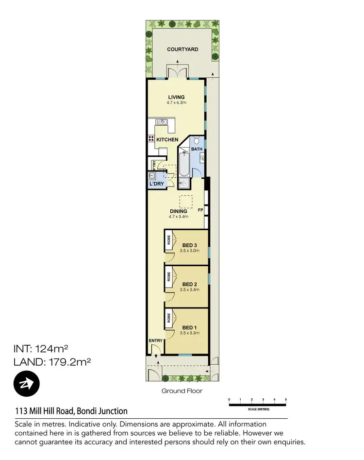 Floorplan of Homely house listing, 113 Mill Hill Road, Bondi Junction NSW 2022