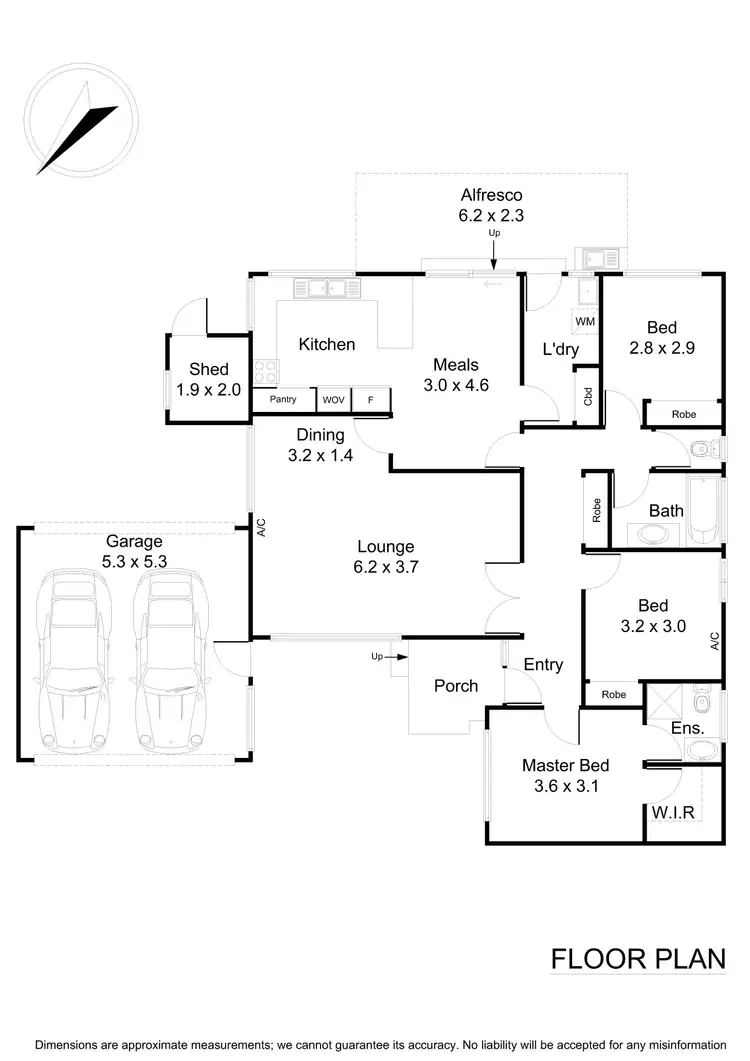 Floorplan of Homely house listing, 19 Burlington Crescent, Wantirna VIC 3152