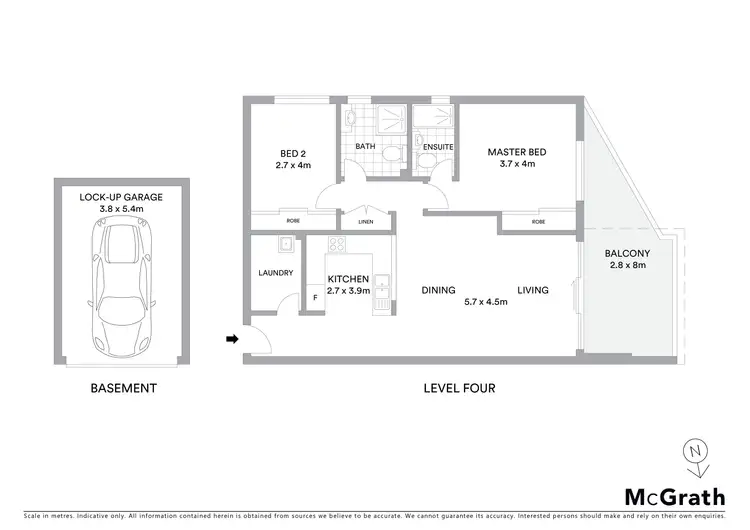 Floorplan of Homely apartment listing, 32/10 Mackay Street, Caringbah NSW 2229