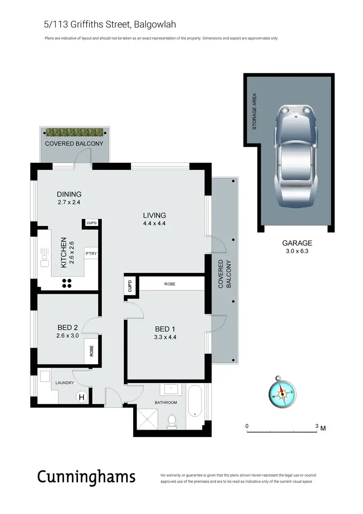 Floorplan of Homely apartment listing, 5/113 Griffiths Street, Balgowlah NSW 2093