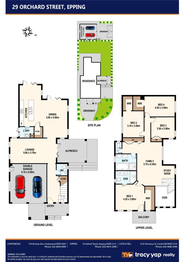 Floorplan of Homely house listing, 29 Orchard Street, Epping NSW 2121