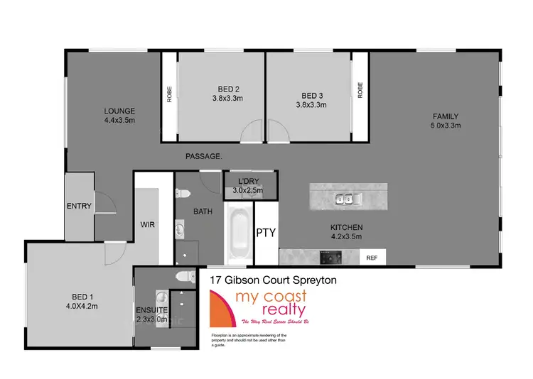 Floorplan of Homely house listing, 17 Gibson Court, Spreyton TAS 7310