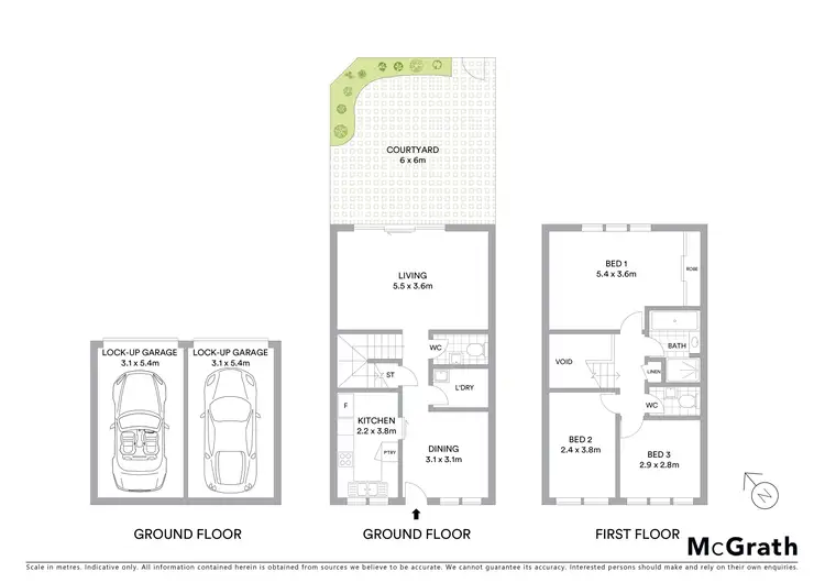 Floorplan of Homely townhouse listing, 53/25 Taranto Road, Marsfield NSW 2122