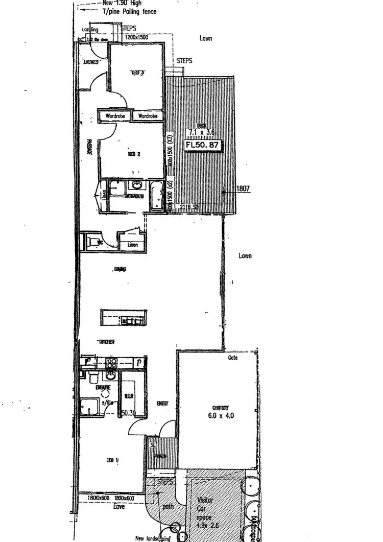 Floorplan of Homely house listing, 54A Redwood Drive, Cowes VIC 3922