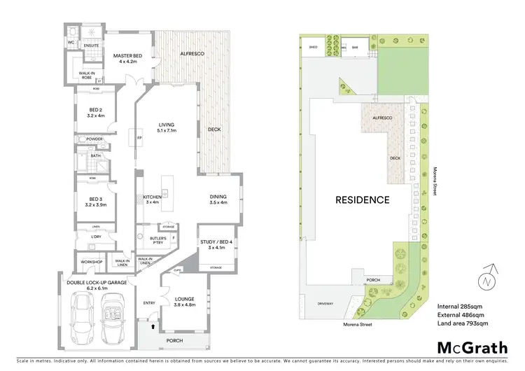 Floorplan of Homely house listing, 24-26 Morena Street, Highton VIC 3216