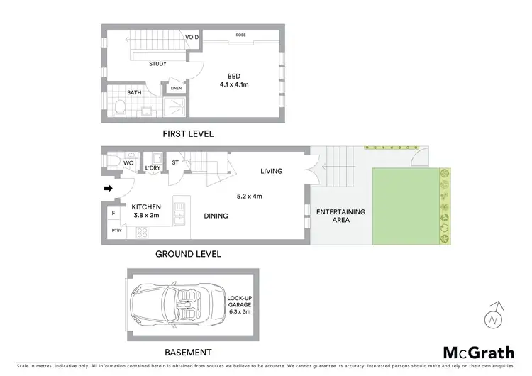Floorplan of Homely townhouse listing, 2/27 Miranda Road, Miranda NSW 2228