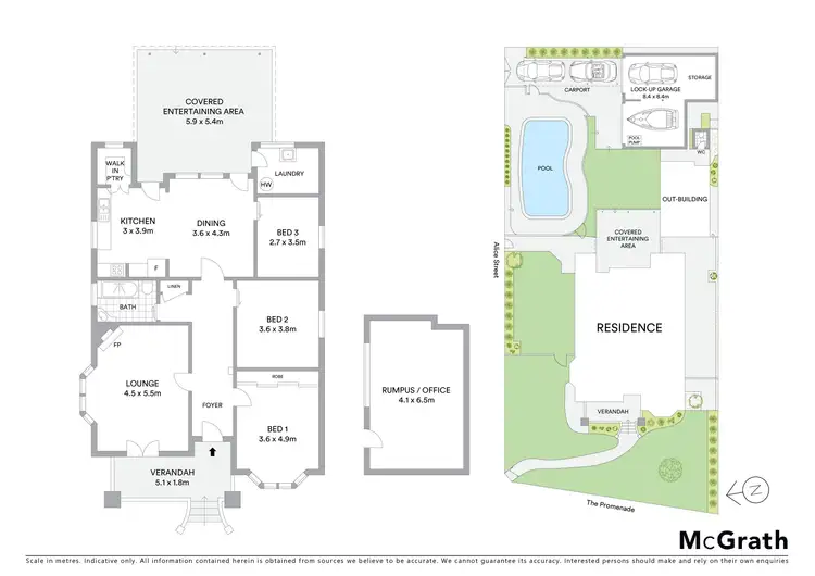 Floorplan of Homely house listing, 42 The Promenade, Sans Souci NSW 2219